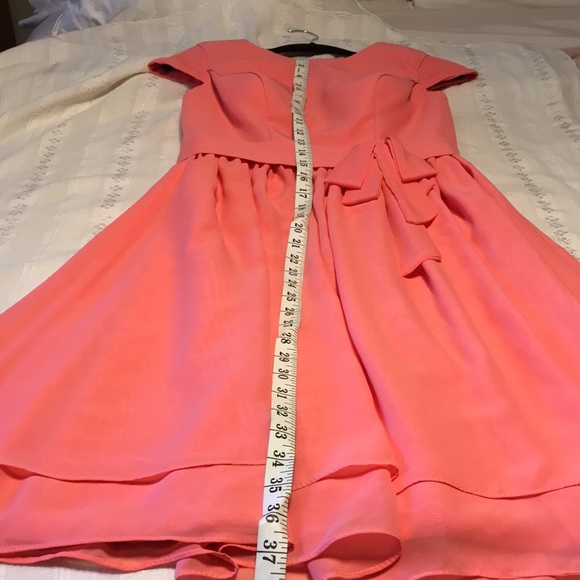 Ladies “Bella” Coral Dress - Picture 6 of 11